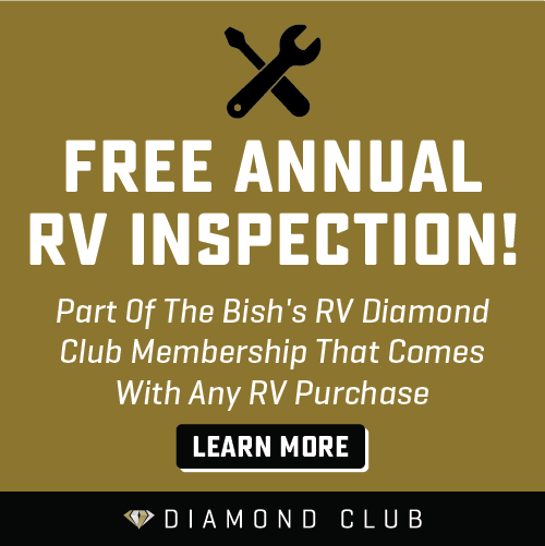 Get a Bish's RV Diamond Club Membership with any RV purchase